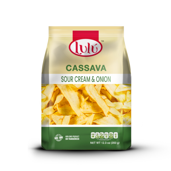 Lulu Cassava Sour Cream & Onion Strips